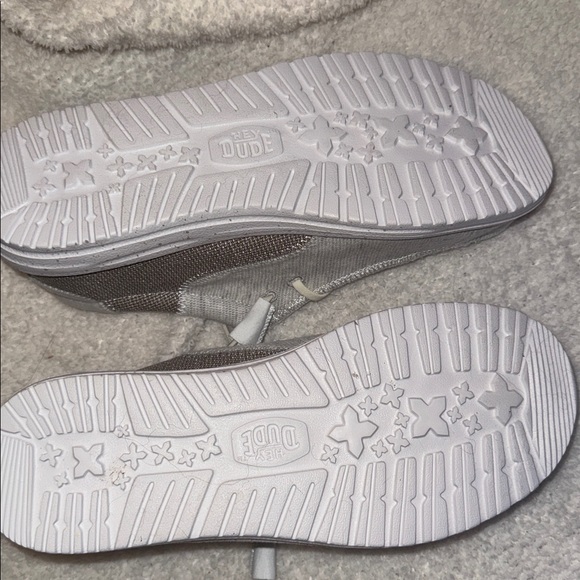 Men’s Hey Dude’s Wally Stitch Optic White 40021-1K3 - Picture 8 of 10